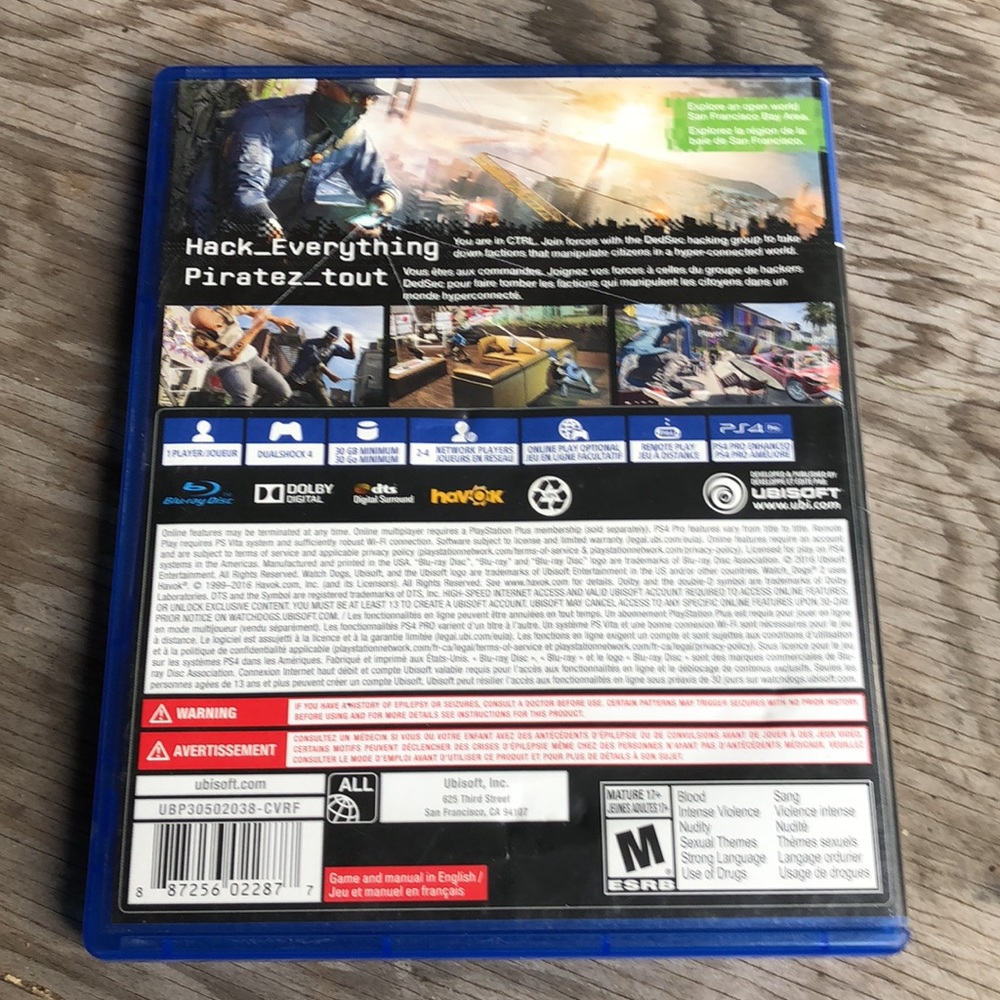 PS4 - Watch Dogs 2 - Picture 2 of 3